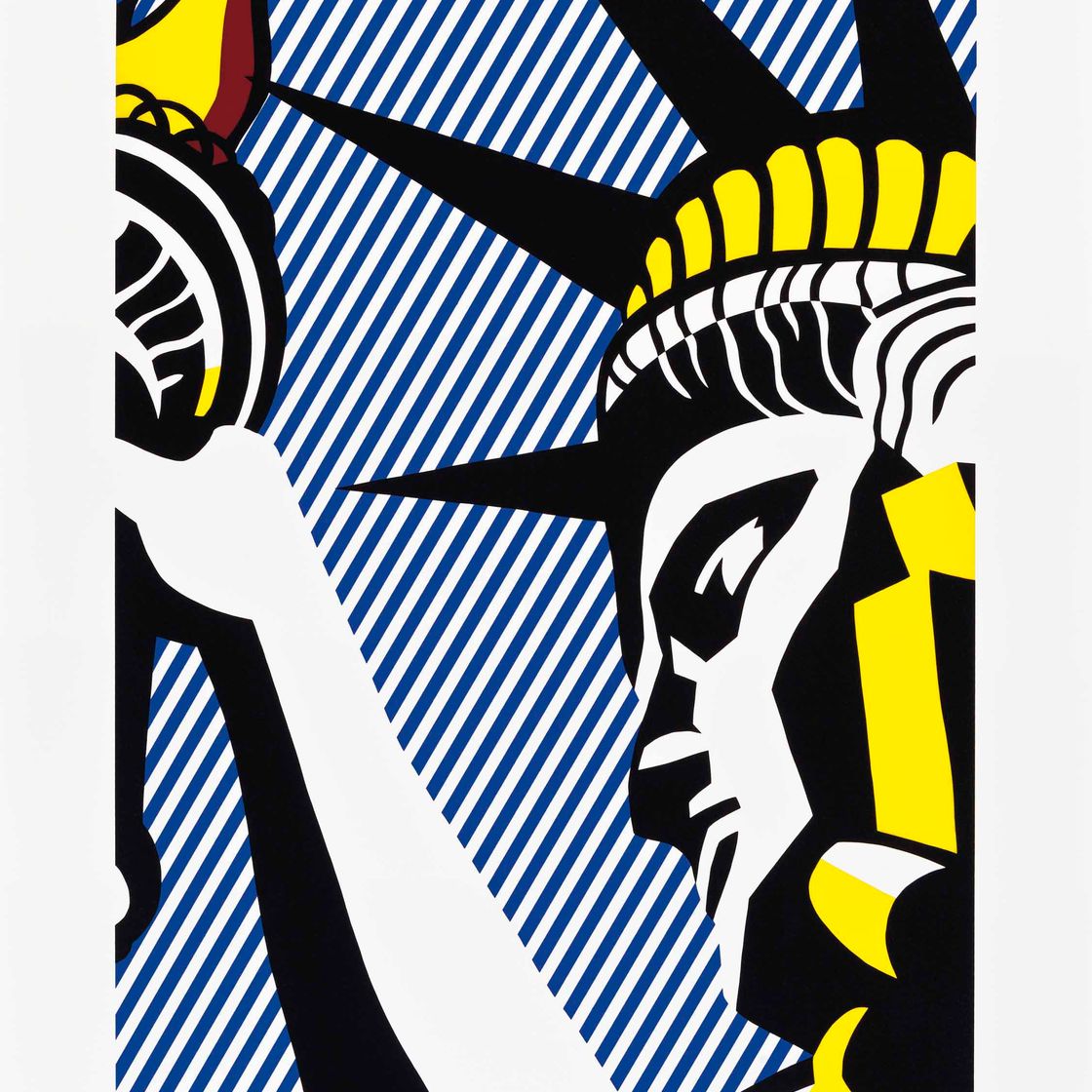 Roy Lichtenstein — Я люблю Свободу