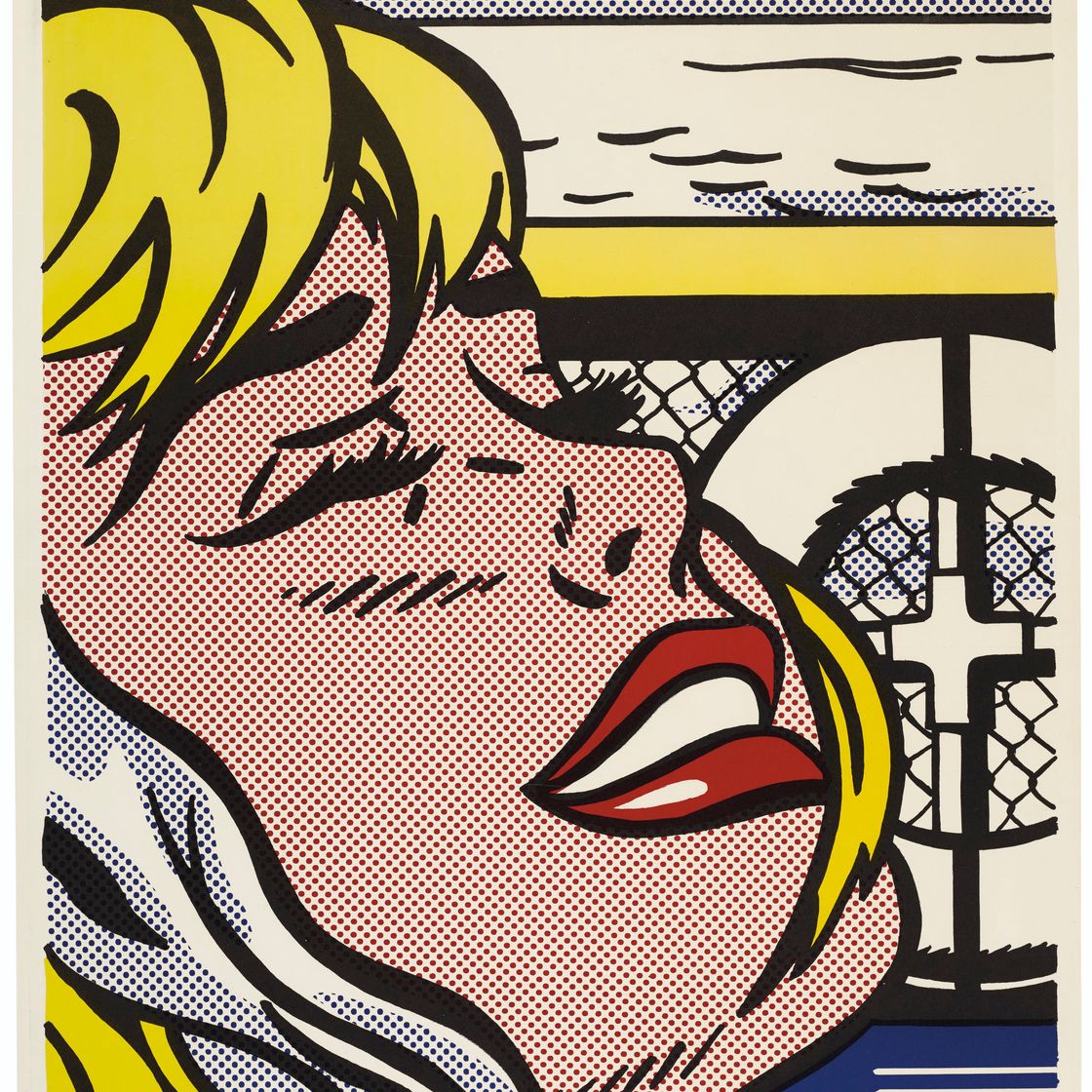 Roy Lichtenstein — Девушка на борту корабля