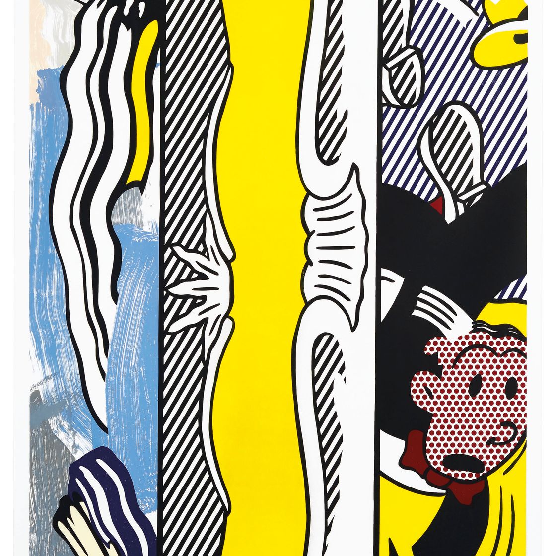 Roy Lichtenstein — Две картины: Дагвуд, из картин