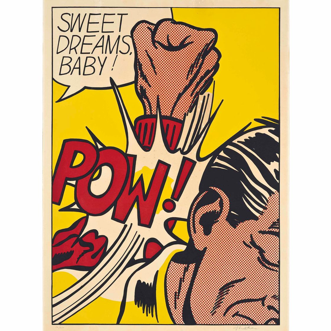 Roy Lichtenstein — Сладких снов, детка!, от: 11 поп-исполнителей, Том III