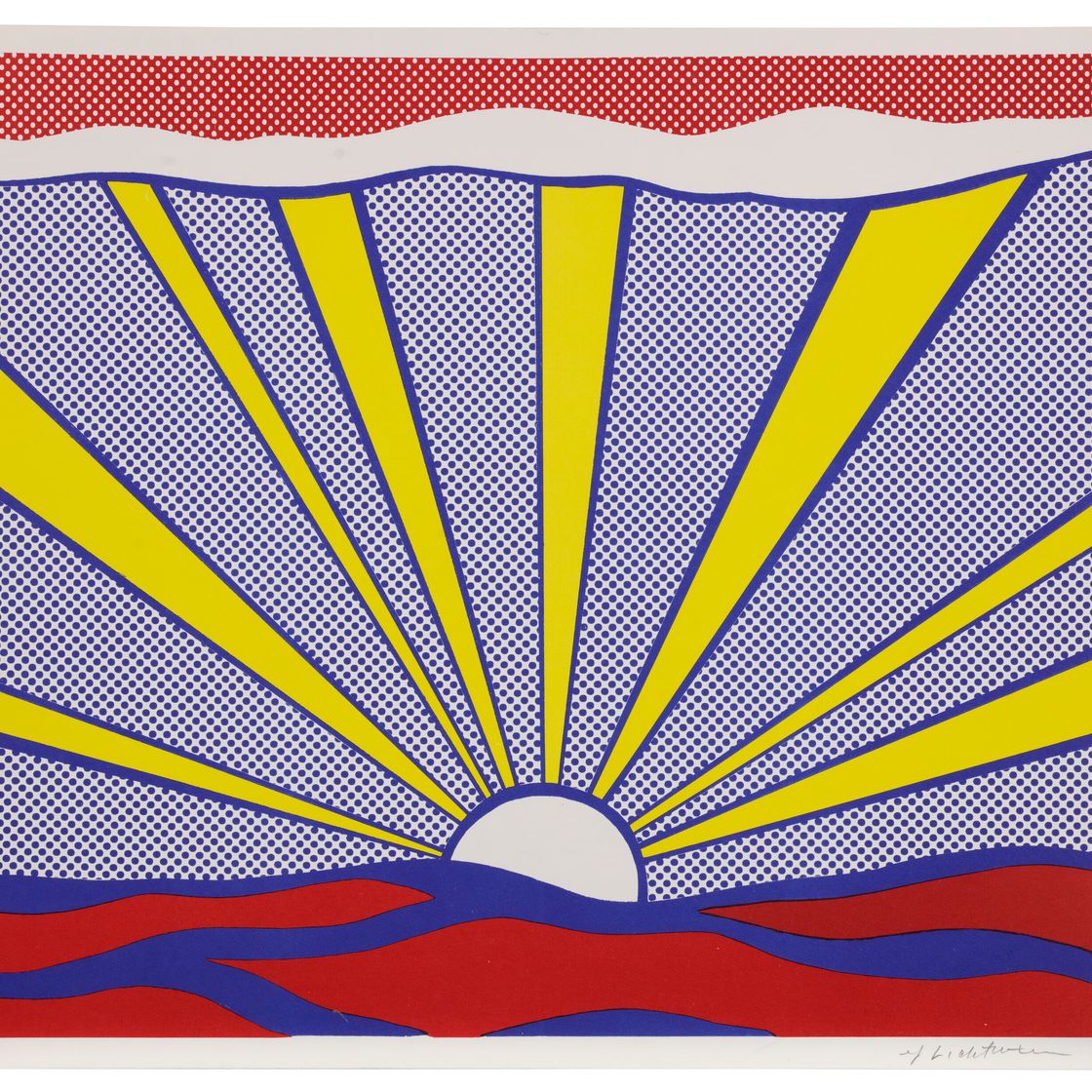 Roy Lichtenstein — Восход солнца