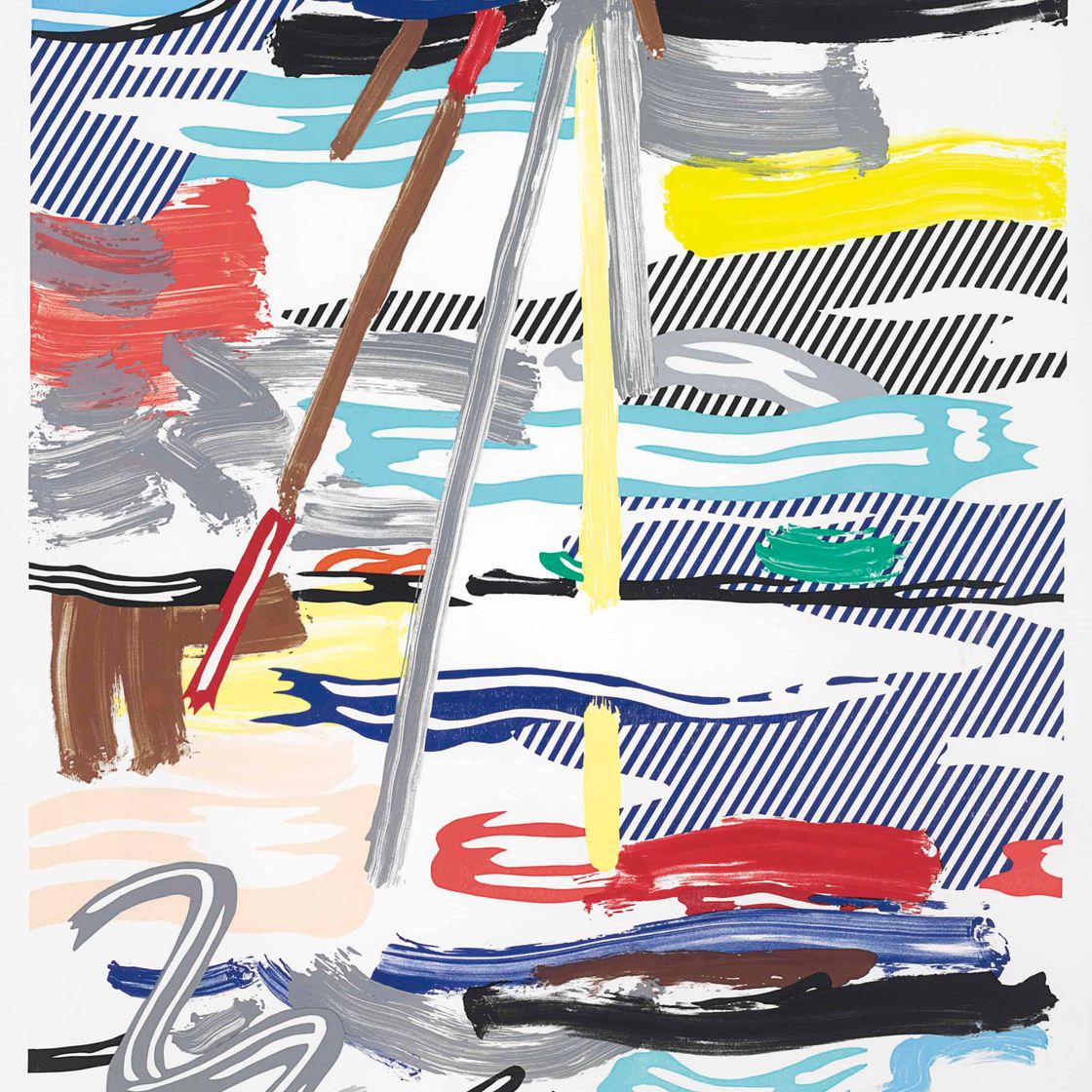 Roy Lichtenstein — Солнечный свет пробивался сквозь облака
