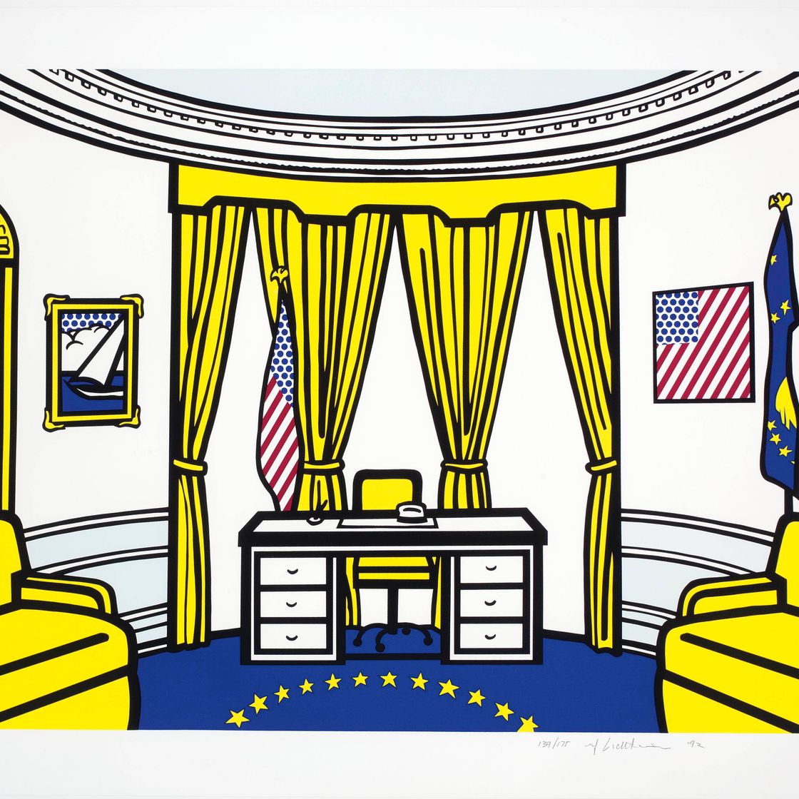 Roy Lichtenstein — Овальный кабинет (C. 277)