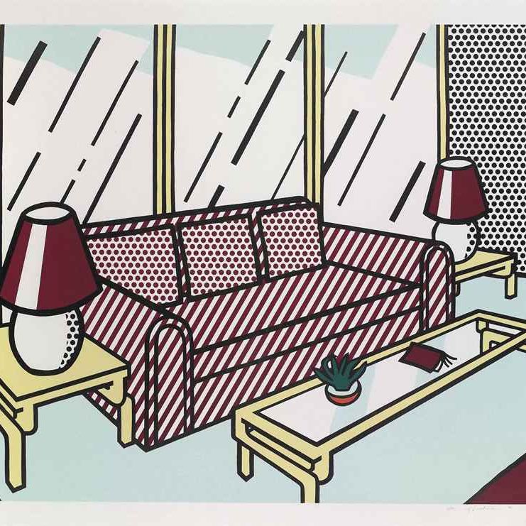 Roy Lichtenstein — Красные лампы (C. 251)