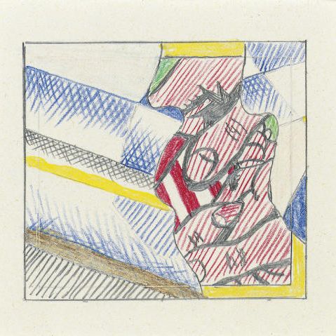 Roy Lichtenstein — Без названия (Рисунок для размышлений о подарке)