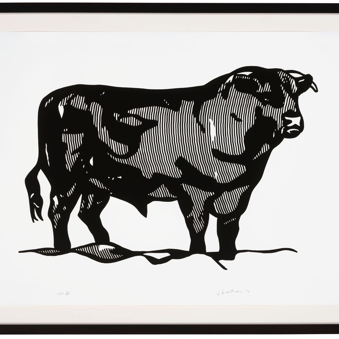 Roy Lichtenstein — Bull I, из серии профилей Bull, изображение 2