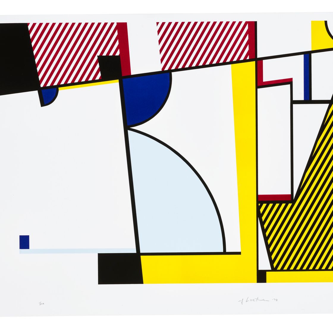 Roy Lichtenstein — Bull V, из серии Bull Profile, изображение 1