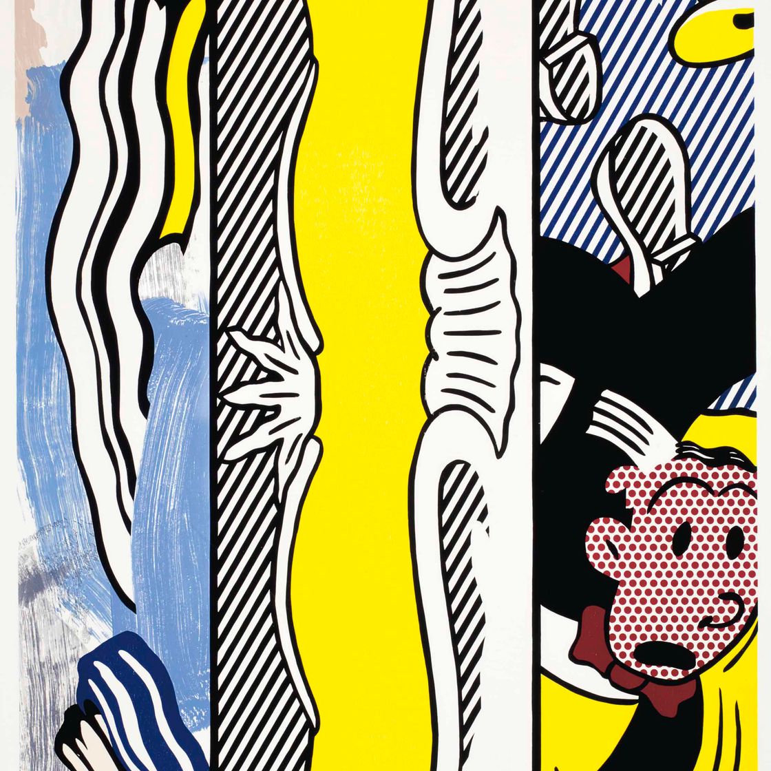 Roy Lichtenstein — Две картины: "Дагвуд" из серии "Картины" (С. 207)