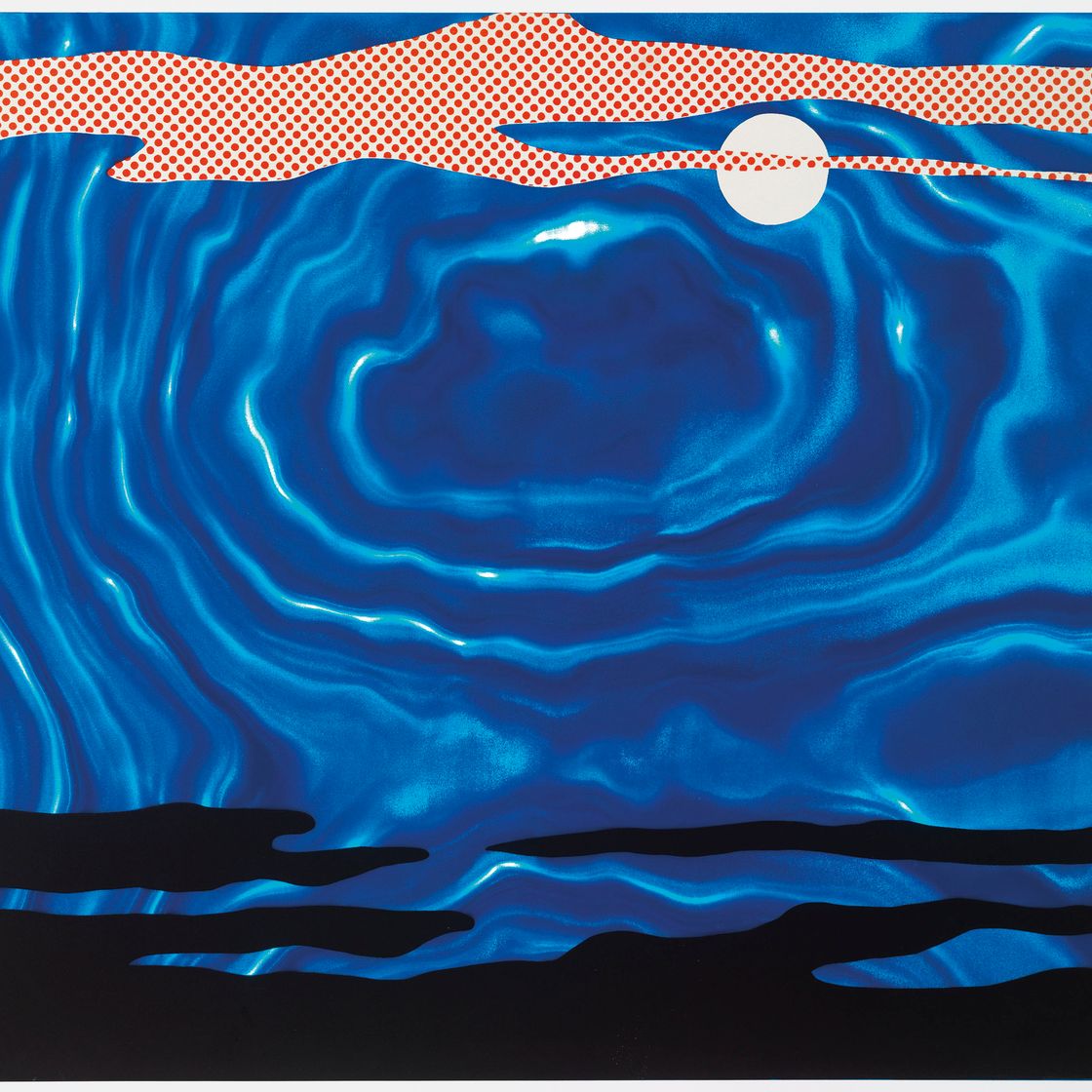 Roy Lichtenstein — Лунный пейзаж, от: 11 поп-исполнителей, Том I