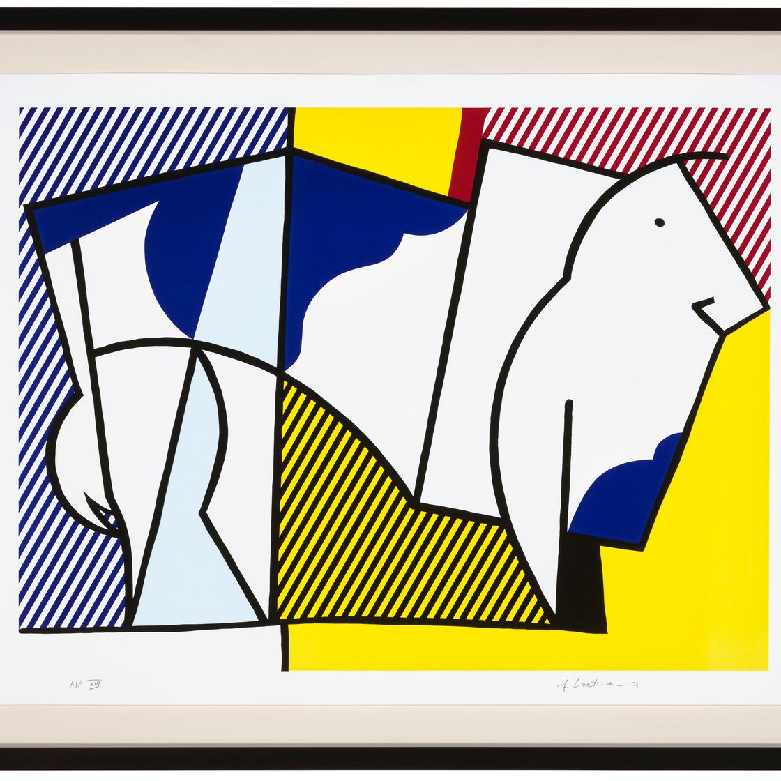Roy Lichtenstein — Bull III, из серии Bull Profile, изображение 2