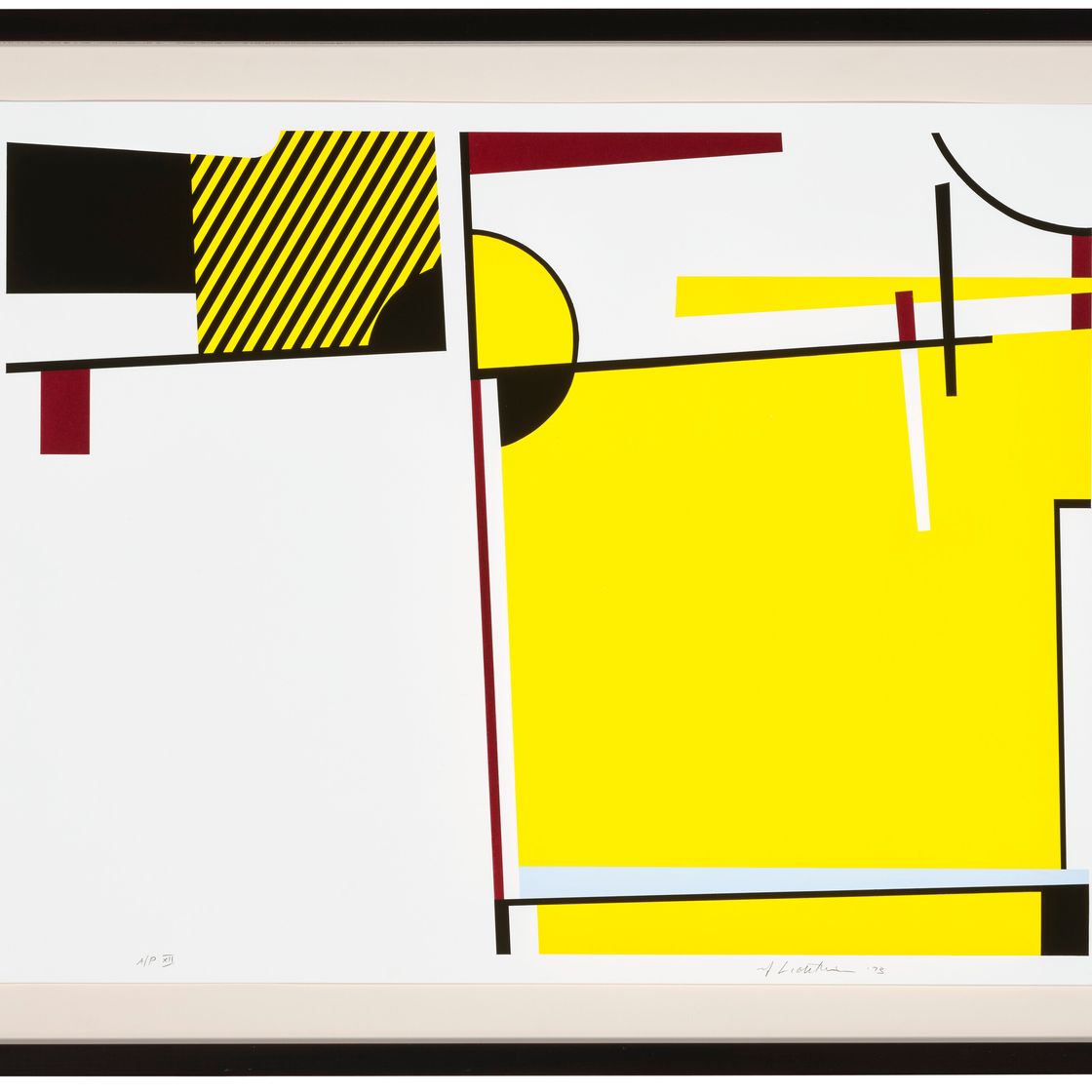 Roy Lichtenstein — Bull VI, из серии профилей Bull, изображение 2