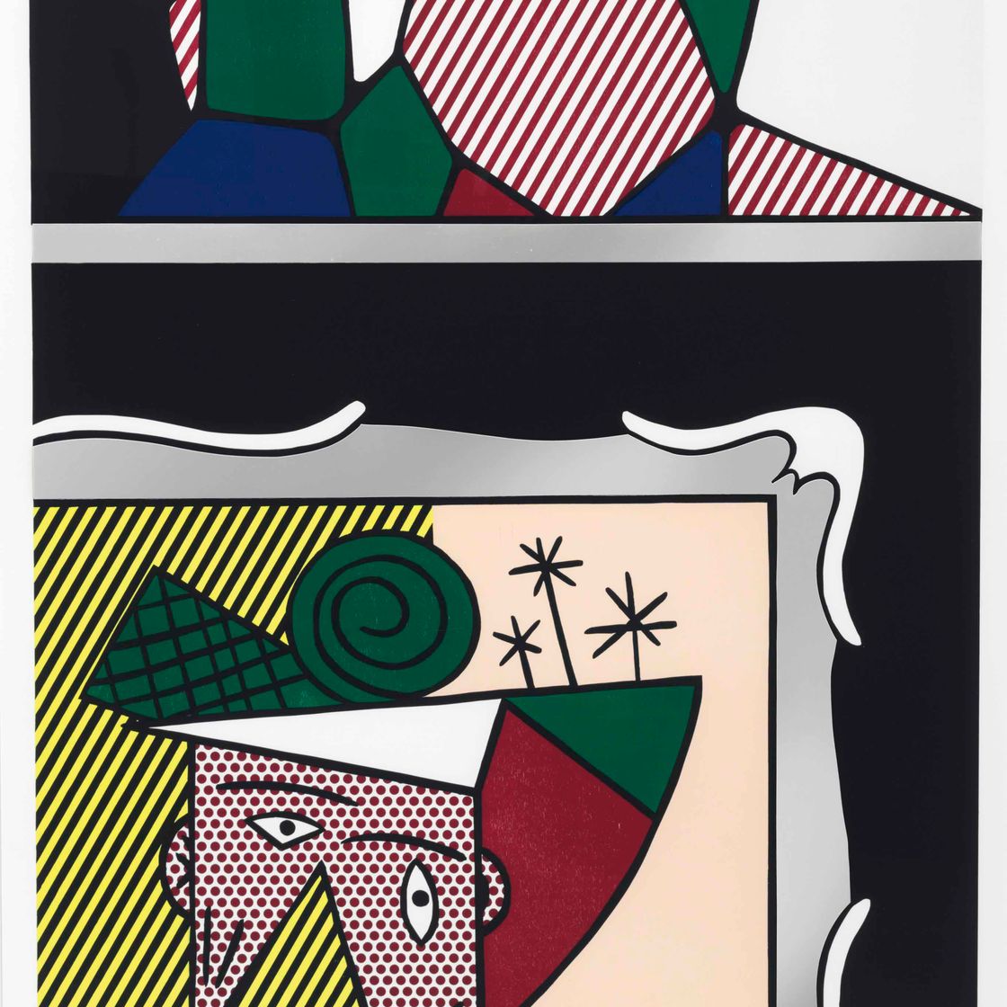 Roy Lichtenstein — Две картины из серии "Живопись"