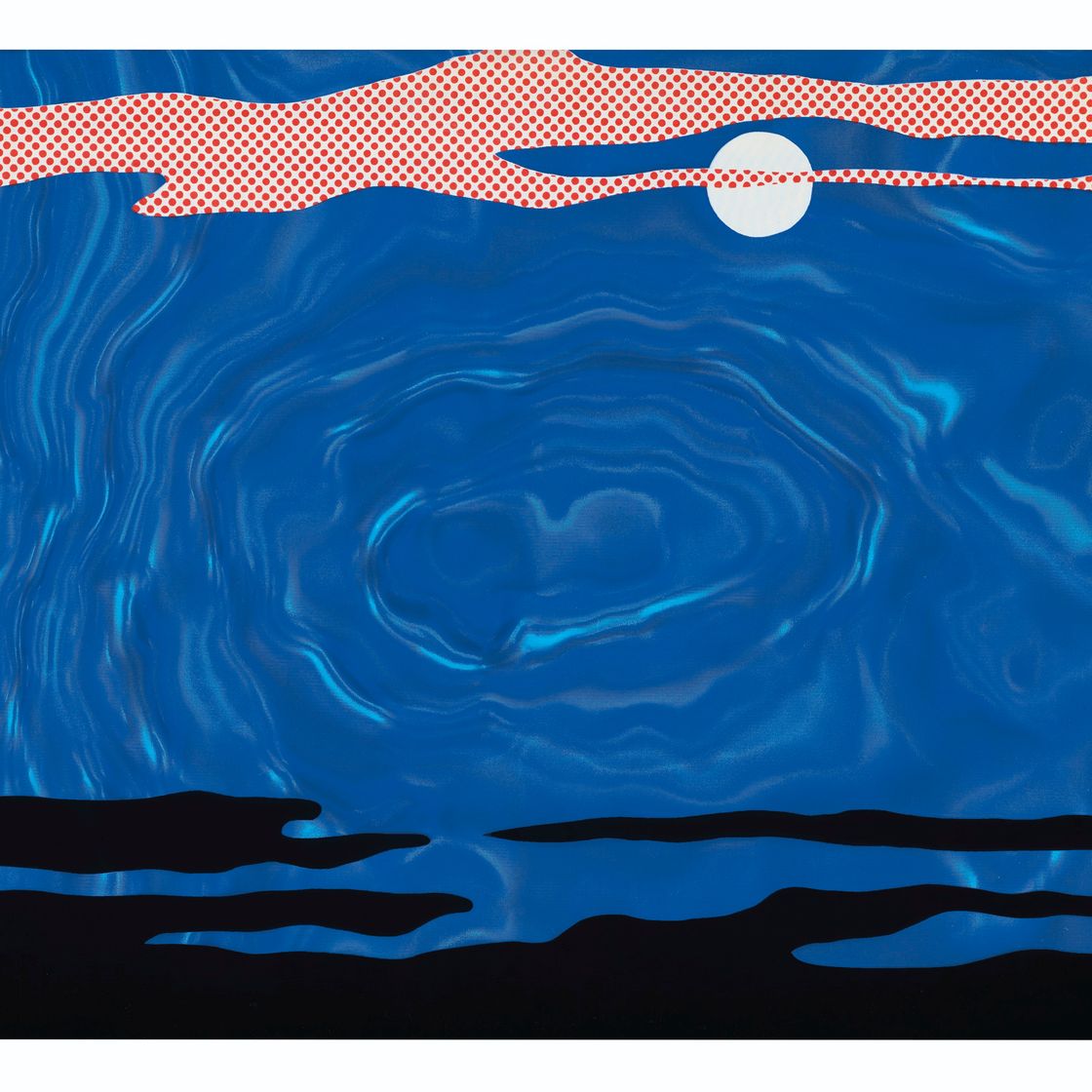 Roy Lichtenstein — Лунный пейзаж", от 11 поп-исполнителей, Том I, изображение 1