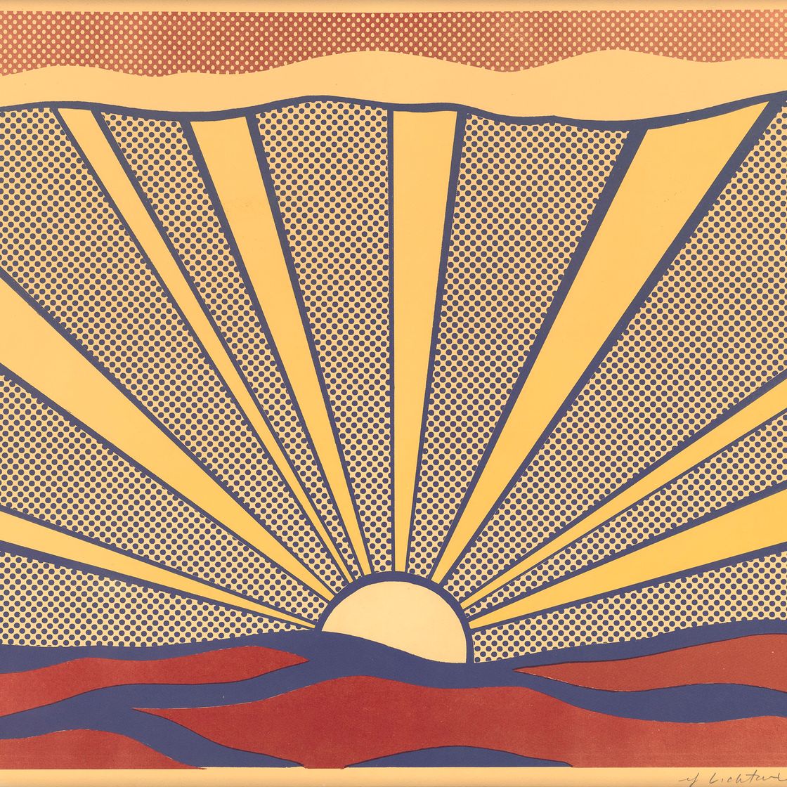 Roy Lichtenstein — Восход солнца