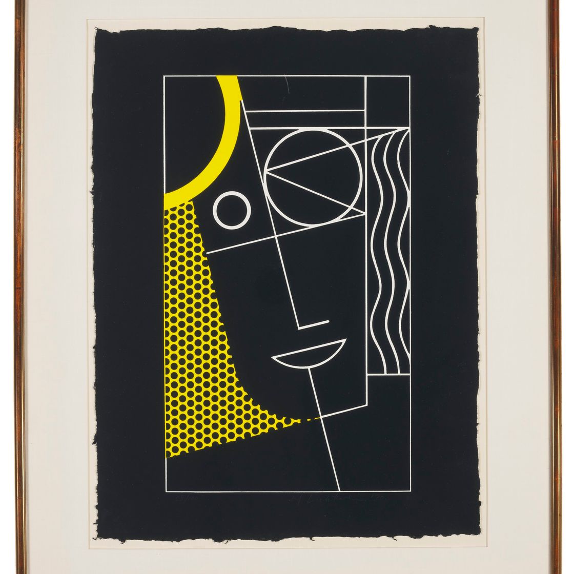 Roy Lichtenstein — Современная головка №2, из серии Modern Head, изображение 2