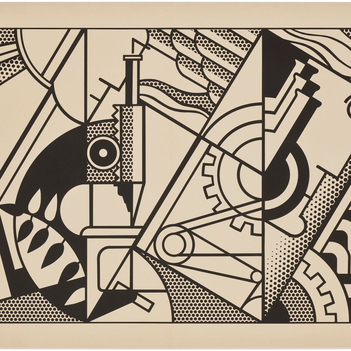 Roy Lichtenstein — Мир через химию III, из серии "Мир через химию"