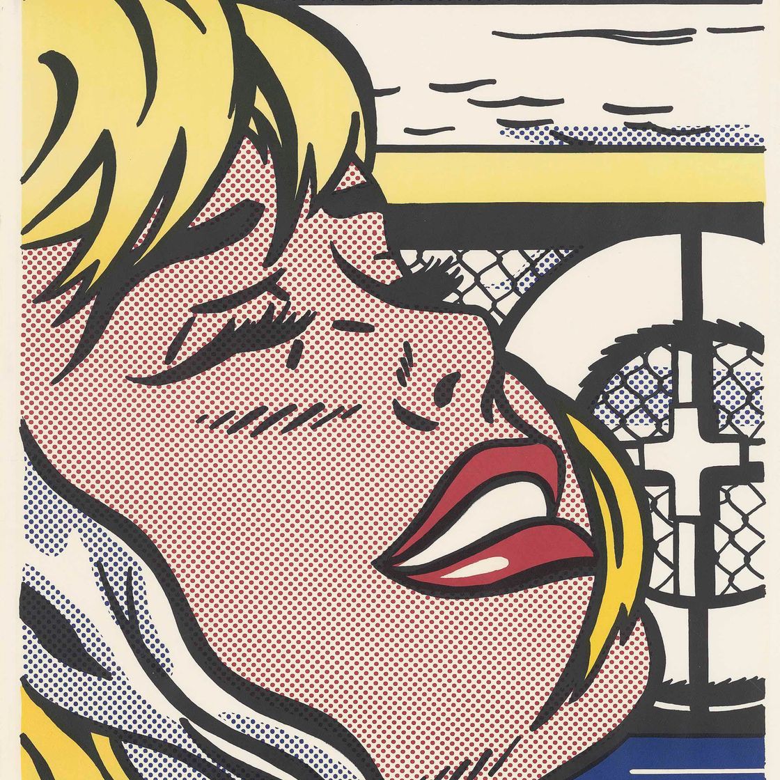 Roy Lichtenstein — Девушка на борту корабля