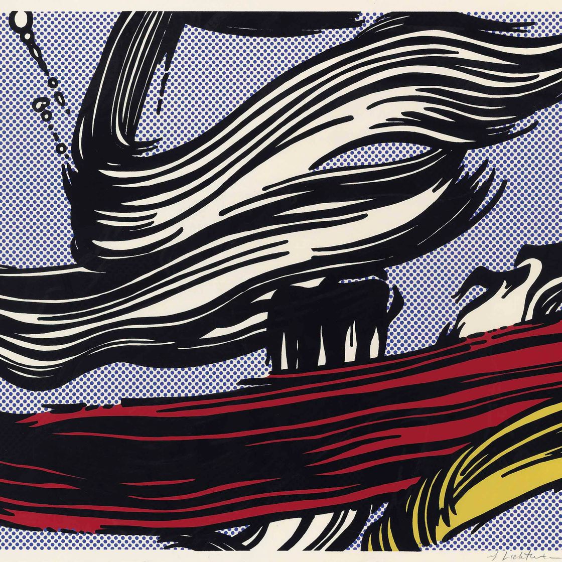 Roy Lichtenstein — Мазки кисти