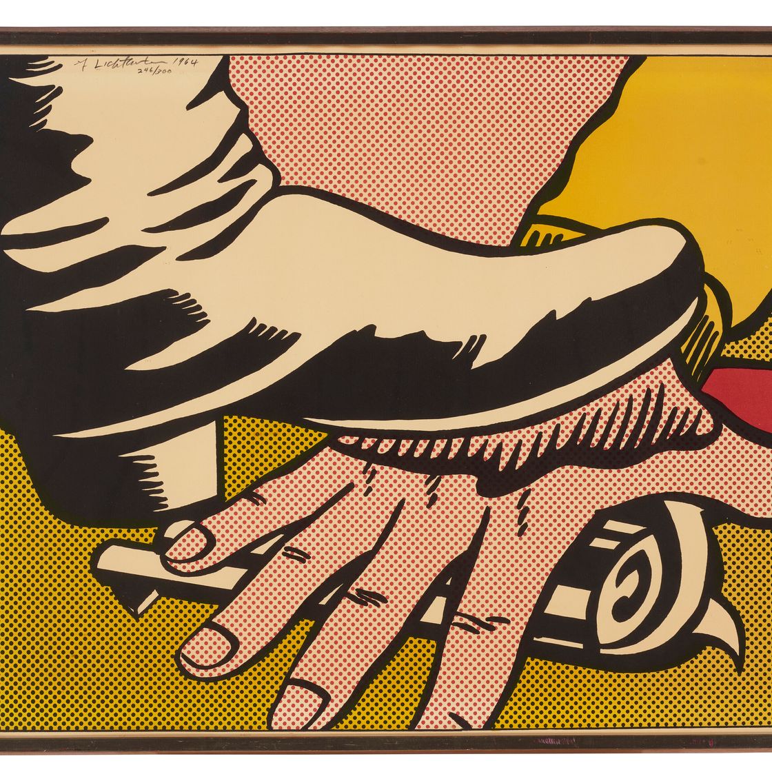 Roy Lichtenstein — Нога и рука, изображение 2