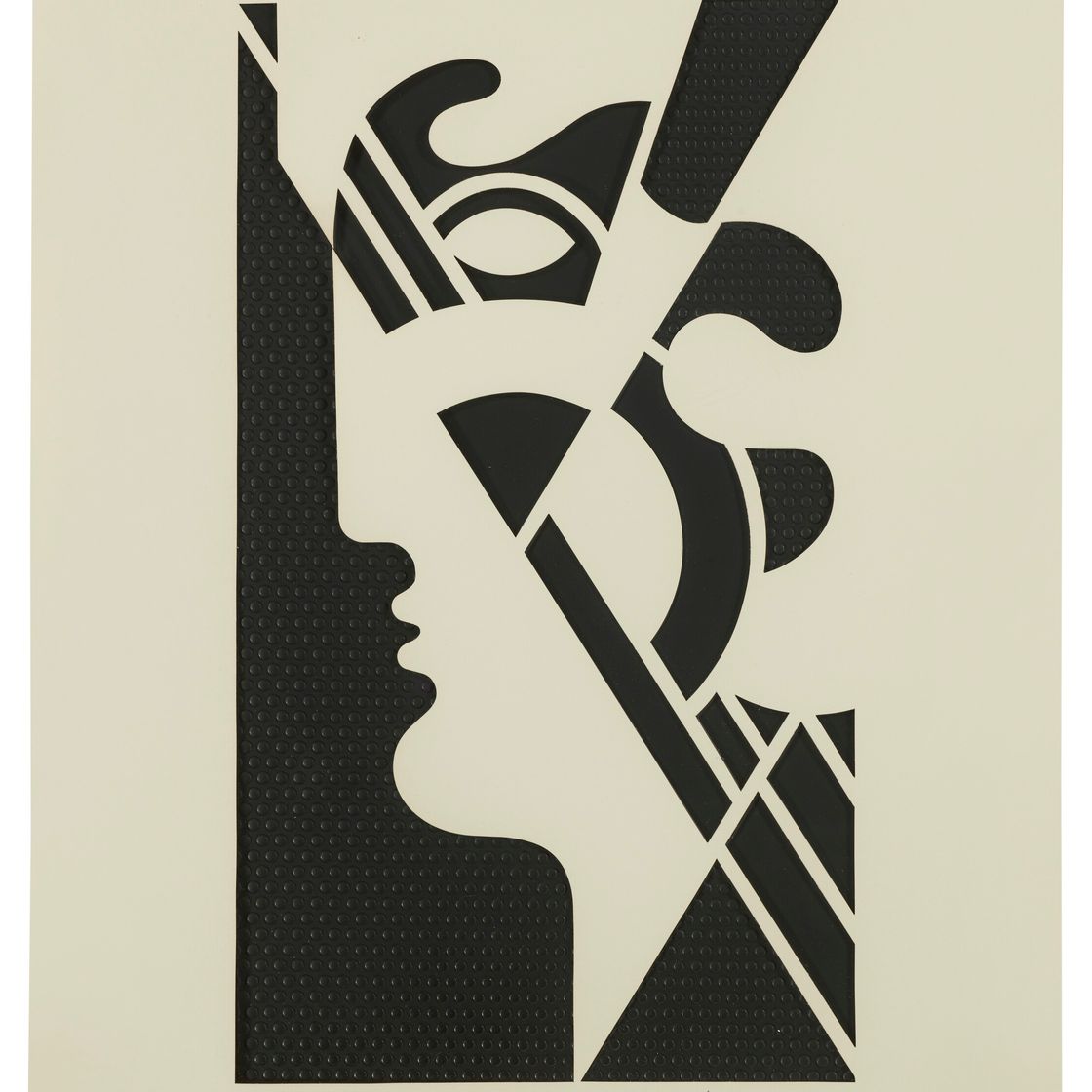 Roy Lichtenstein — Современная головка №5, из серии Modern Head