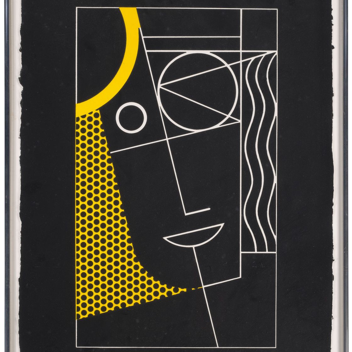 Roy Lichtenstein — Современная головка №2, из серии Modern Head, изображение 2