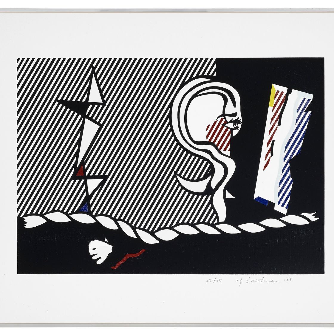 Roy Lichtenstein — Фигурки с веревкой из сюрреалистической серии, изображение 2