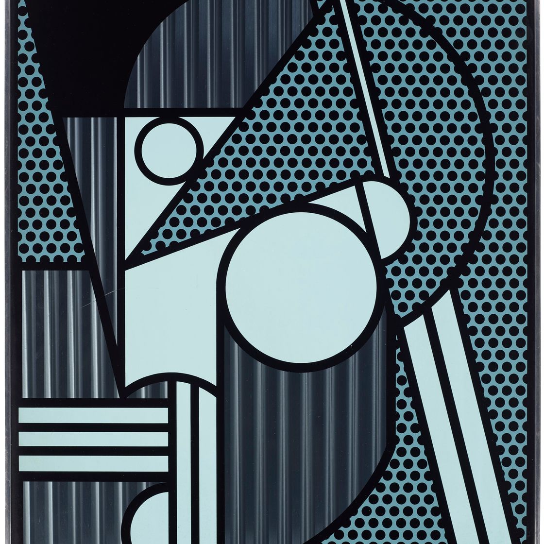 Roy Lichtenstein — Современная головка №4, из серии Modern Head