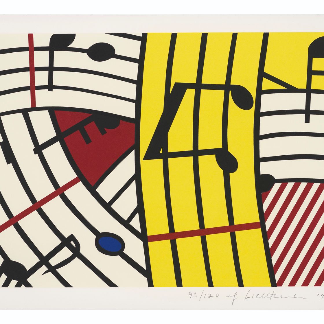 Roy Lichtenstein — Композиция IV