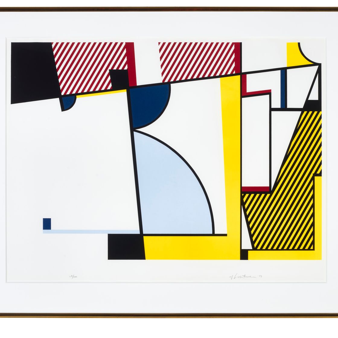 Roy Lichtenstein — Bull V, из серии Bull Profile, изображение 2