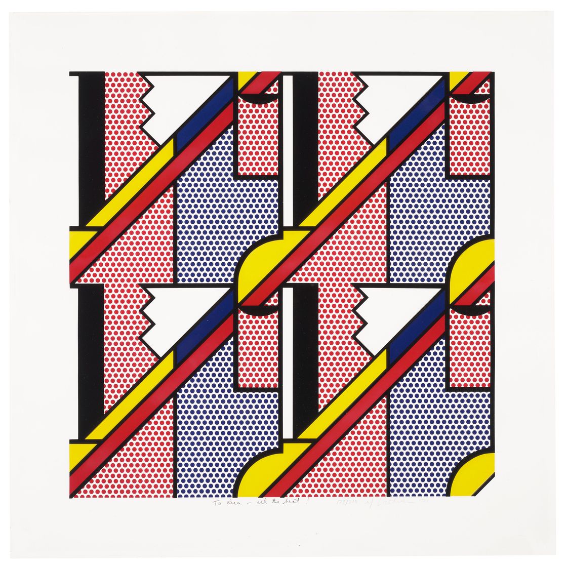 Roy Lichtenstein — Современный принт
