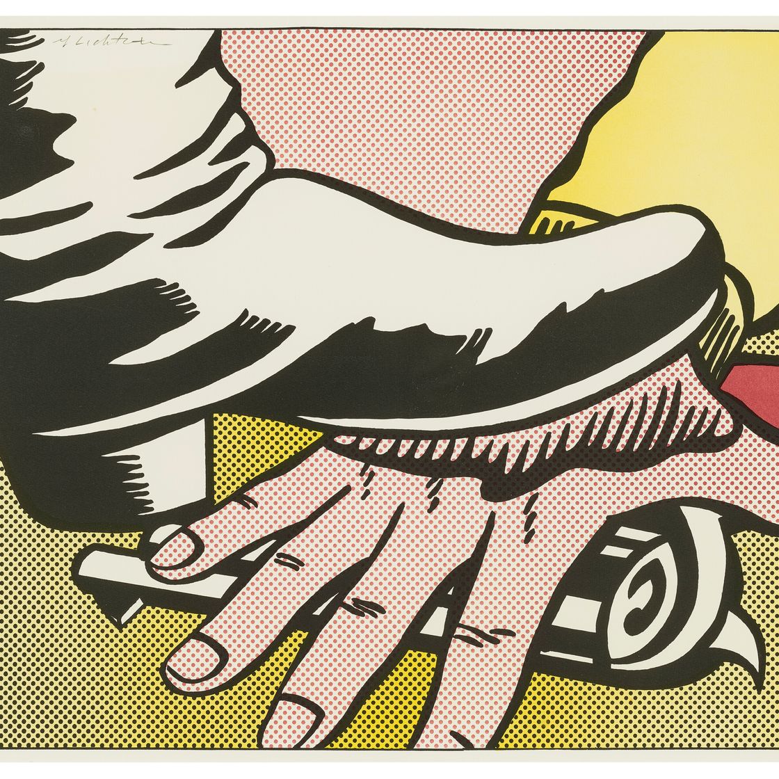 Roy Lichtenstein — Нога и рука