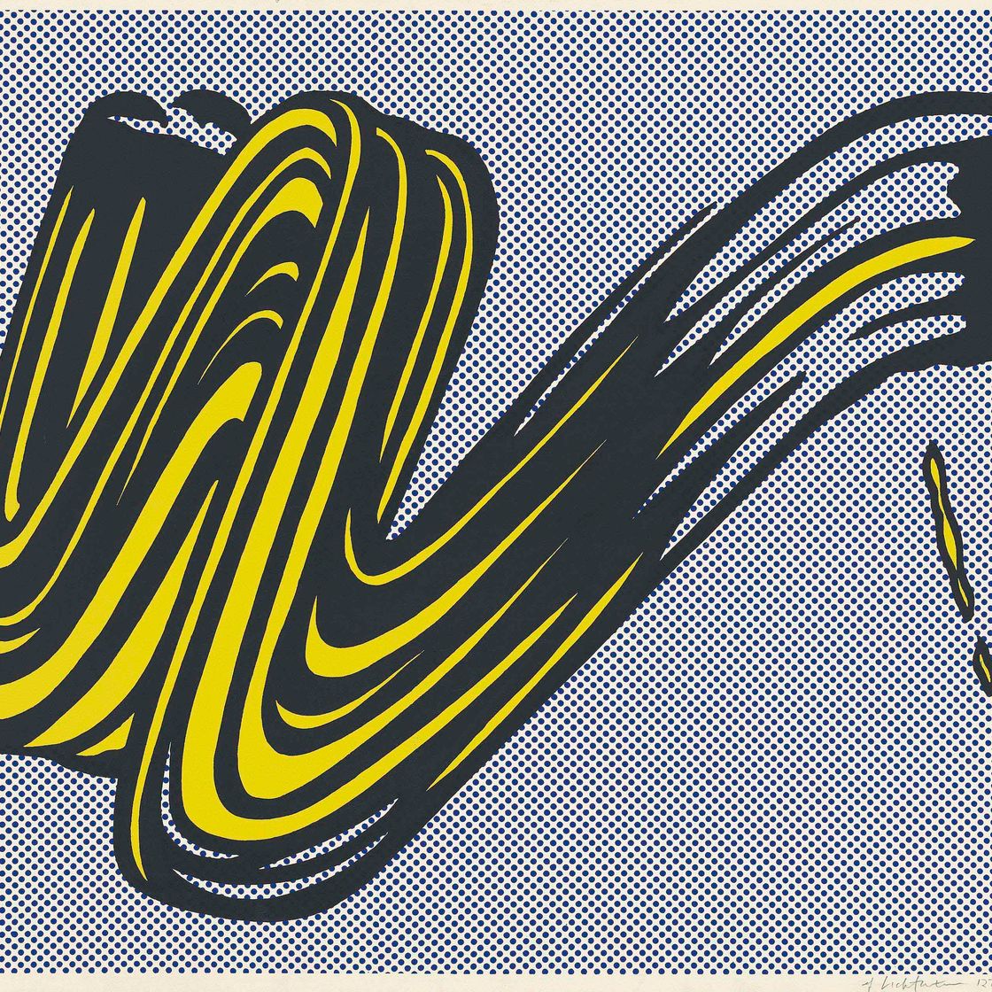 Roy Lichtenstein — Мазок кисти (Corlett II.5)