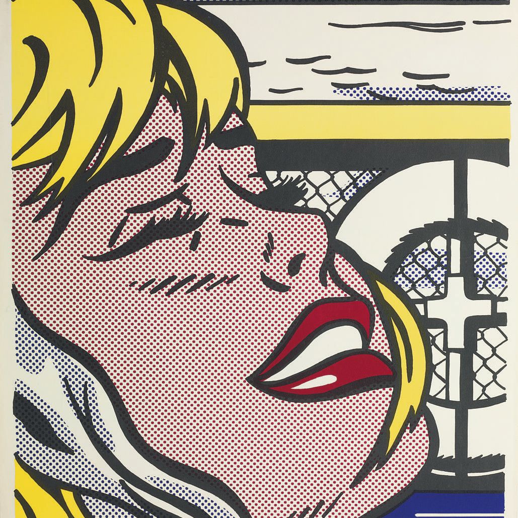 Roy Lichtenstein — Девушка на борту корабля (Корлетт II.6)