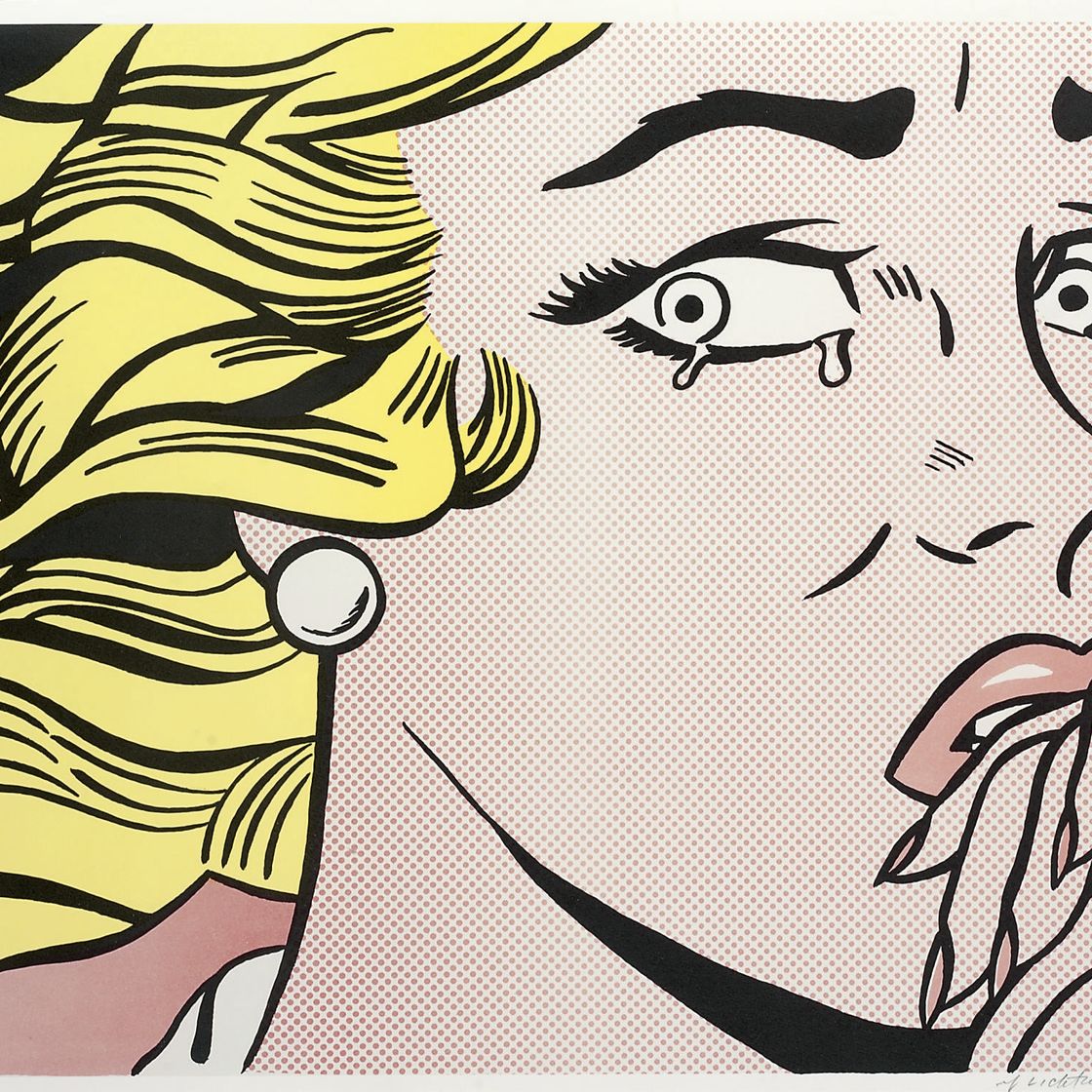 Roy Lichtenstein — Плачущая девушка (Корлетт II.1)