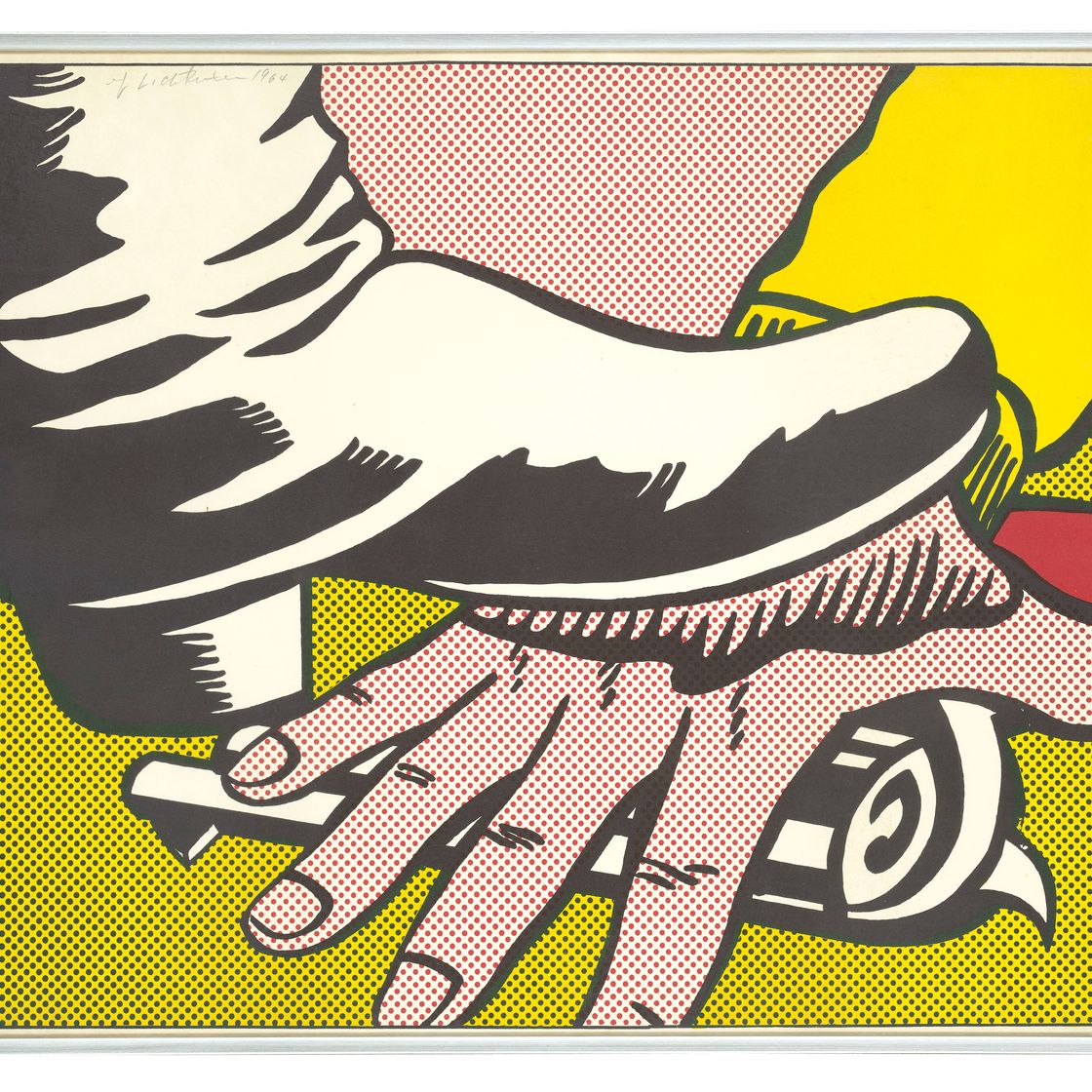 Roy Lichtenstein — Нога и рука