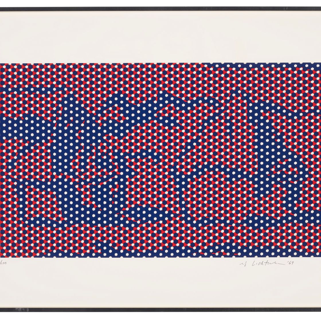 Roy Lichtenstein — Стог сена №4, из серии "Стог сена", изображение 2