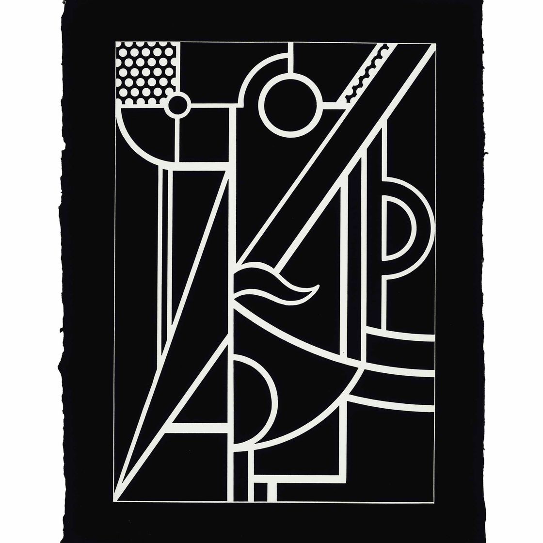 Roy Lichtenstein — Современная головка №3, из серии Modern Head