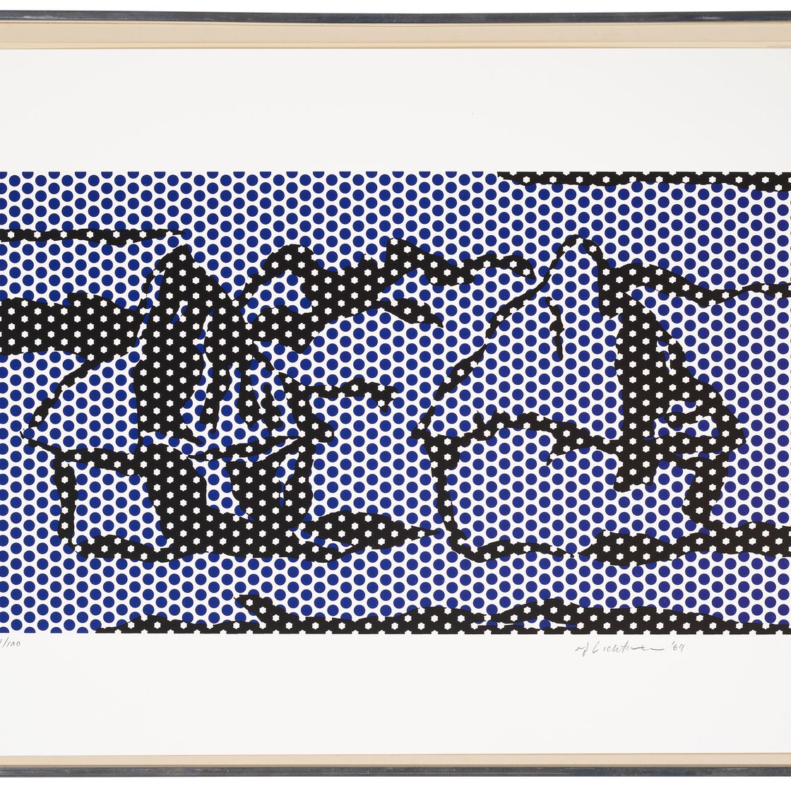 Roy Lichtenstein — Стог сена №3, из серии "Стог сена", изображение 2