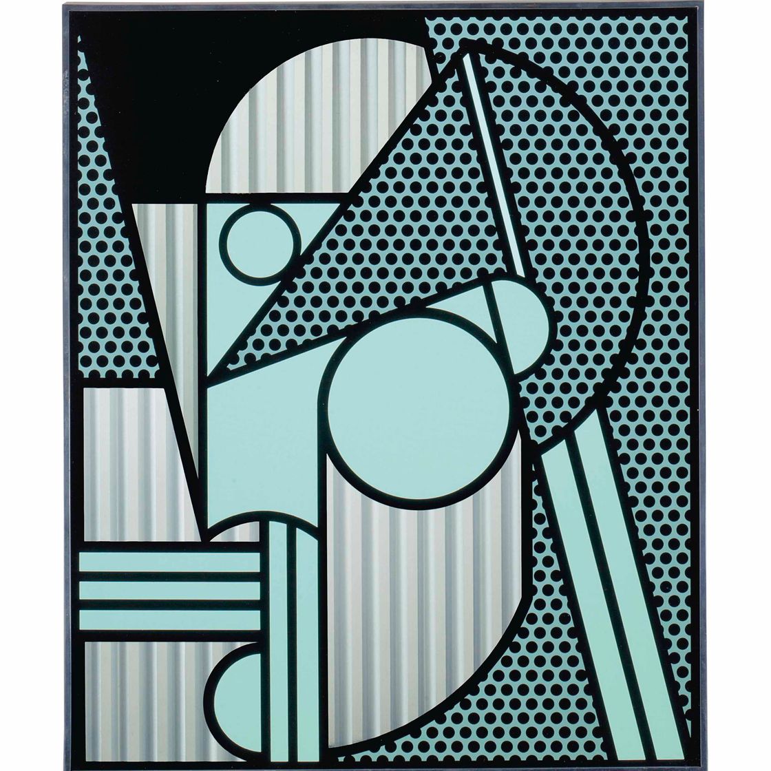 Roy Lichtenstein — Современная головка №4 из серии Modern Head (C. 94)