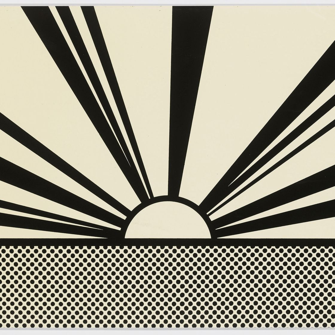 Roy Lichtenstein — Пейзаж 4, из: Десяти пейзажей