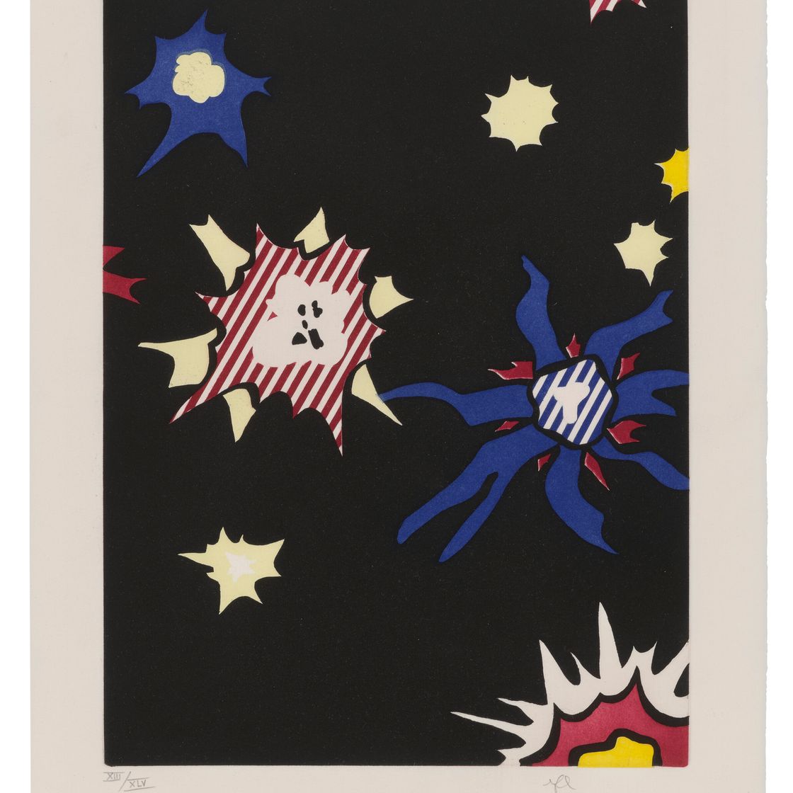 Roy Lichtenstein — Иллюстрация к "Hüm Bum!" из "Нового парашюта Америки"