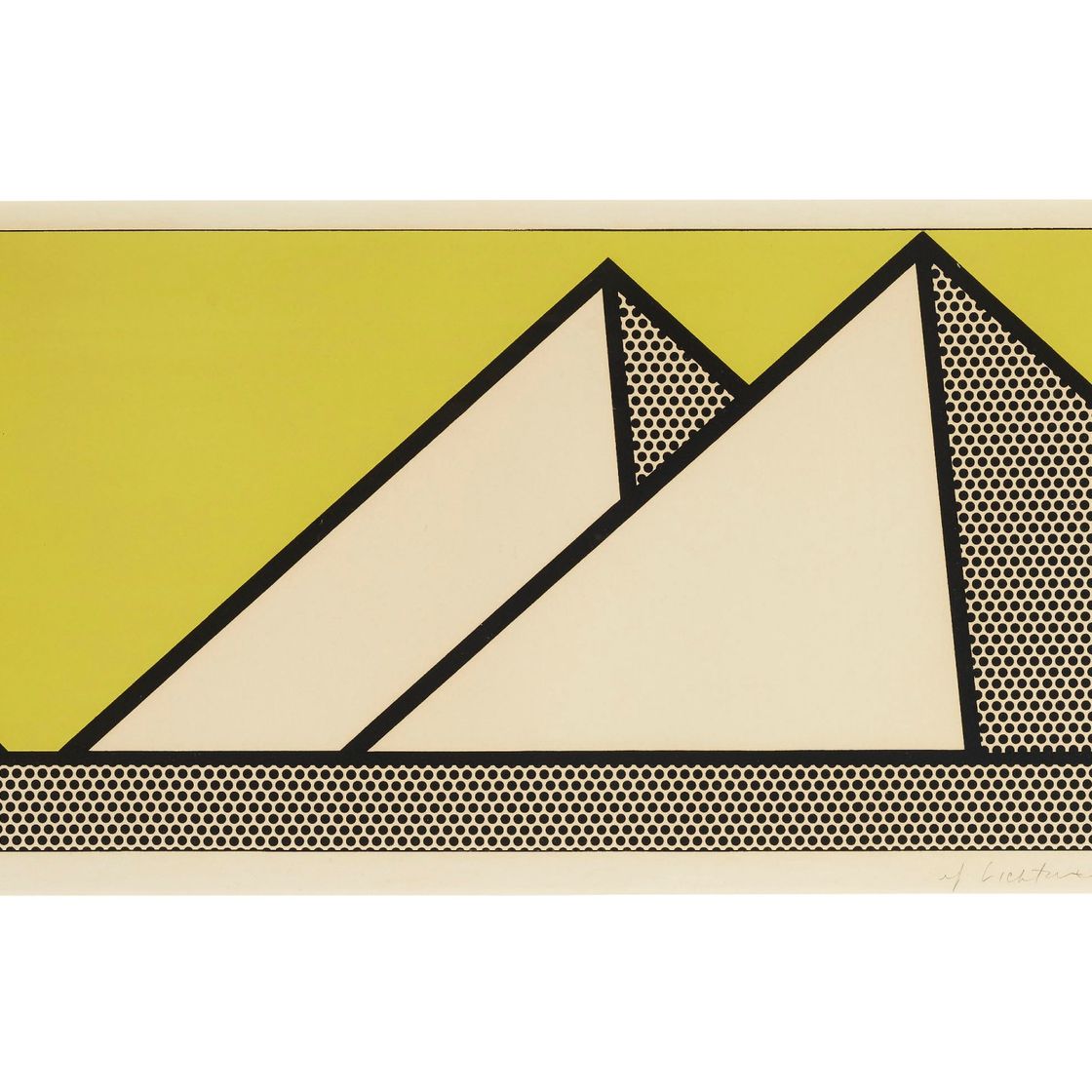 Roy Lichtenstein — Пирамиды