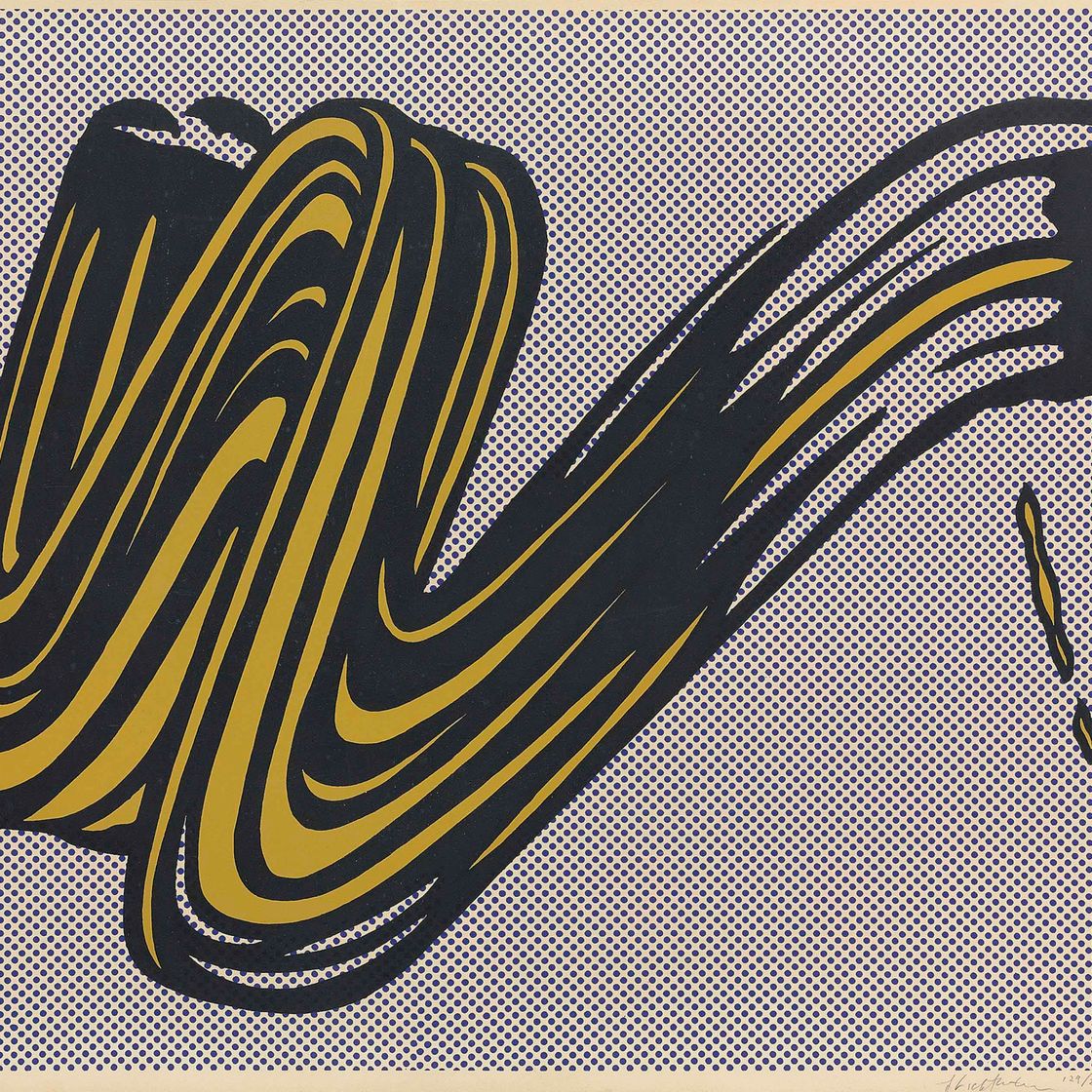 Roy Lichtenstein — Мазки кисти (Corlett II.5)