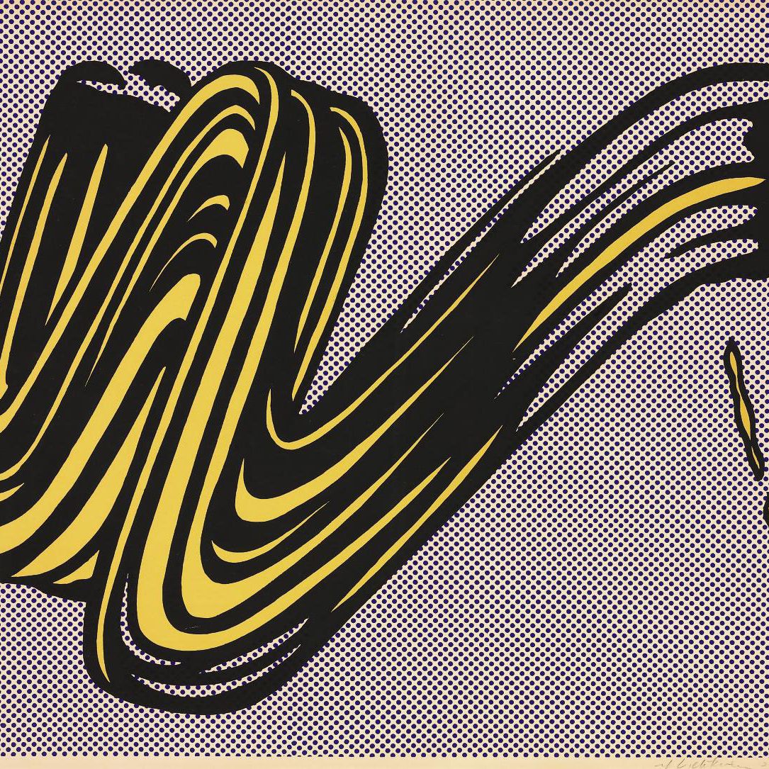 Roy Lichtenstein — Мазок кисти (C. II.5)