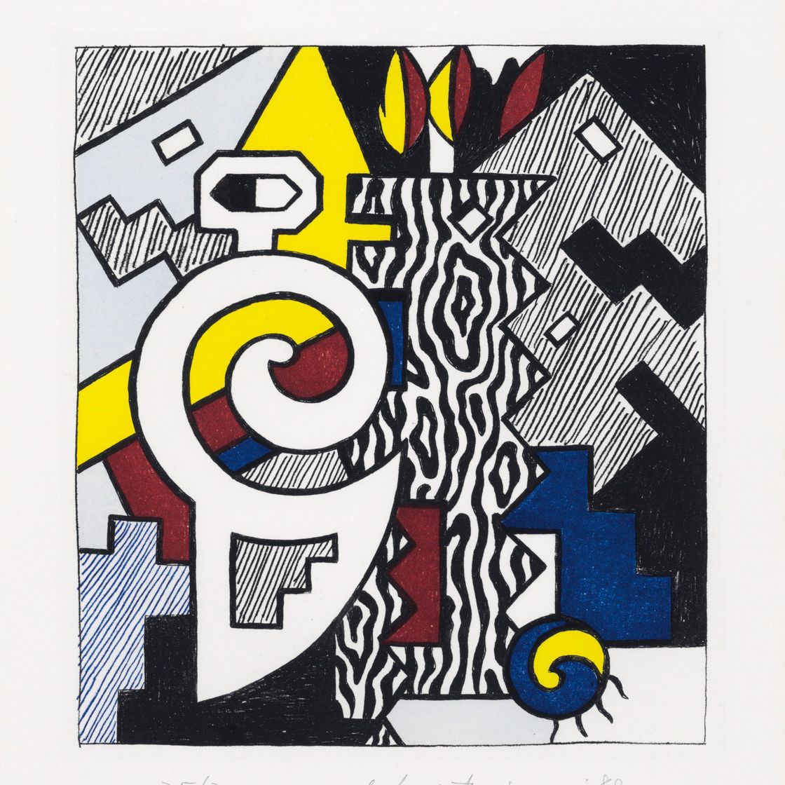 Roy Lichtenstein — Танцующие фигуры