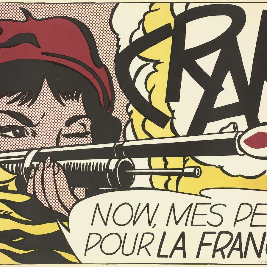 Roy Lichtenstein — Крэк! (Корлетт II.2)