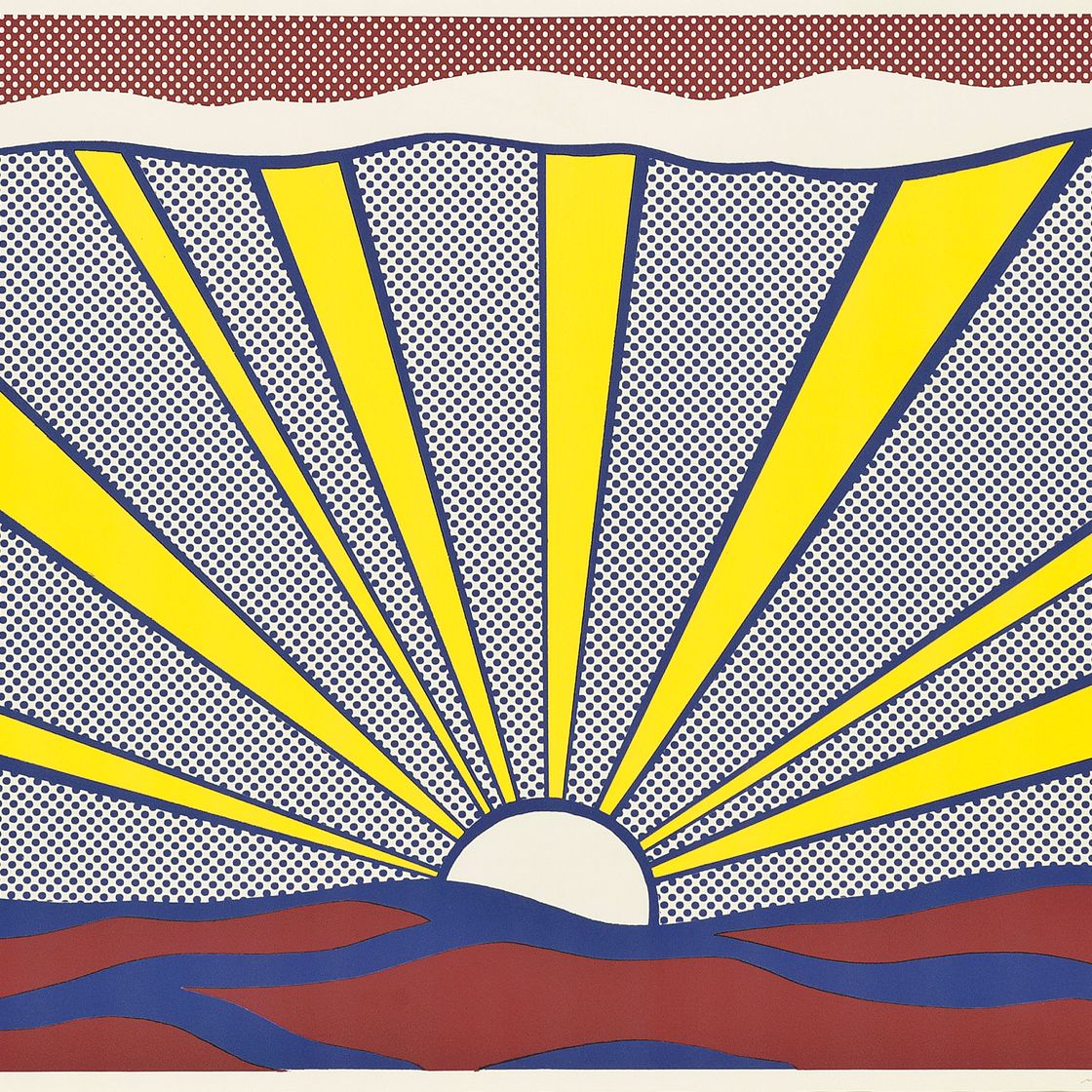 Roy Lichtenstein — Восход солнца