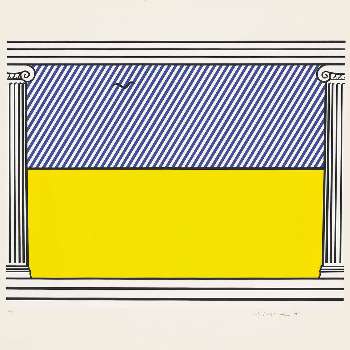 Roy Lichtenstein — Либерте, из: Мемуаров о свободе