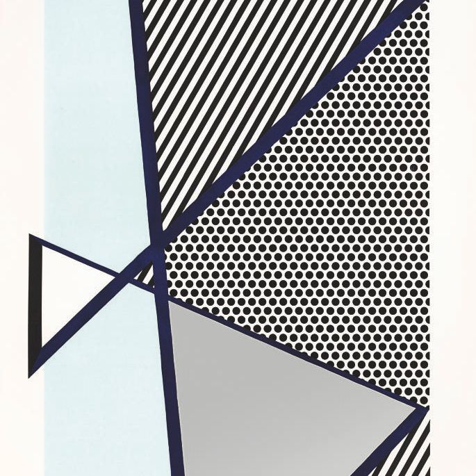 Roy Lichtenstein — Несовершенный принт для B.A.M. из портфолио Бруклинской академии музыки к 125-летию (С. 218)