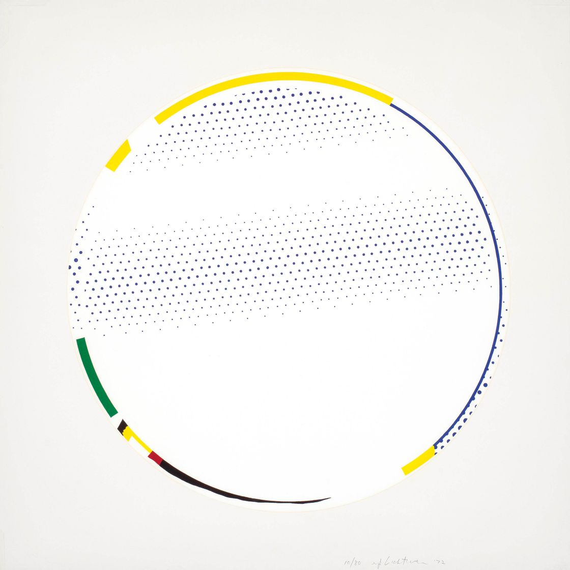 Roy Lichtenstein — Зеркало №2 и зеркало №4 из серии Mirror (C. 107, 109; Gemini 383, 385)